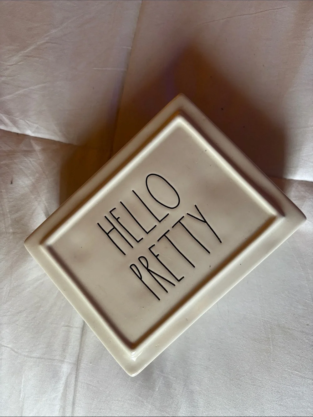 Rae Dunn Hello Pretty Ceramic Tray